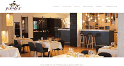 Desktop Screenshot of piment-deco.com